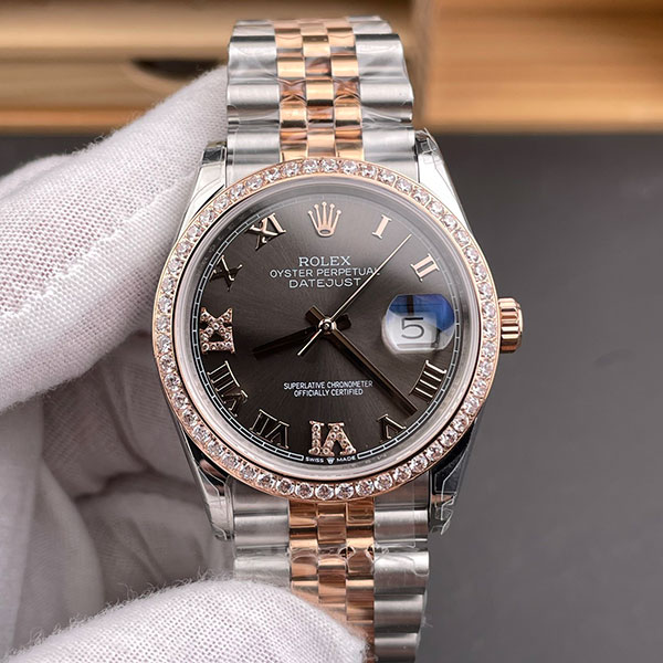 【GS工場出品】ロレックスコピー時計 デイトジャスト 126281RBR 全力で品質保証